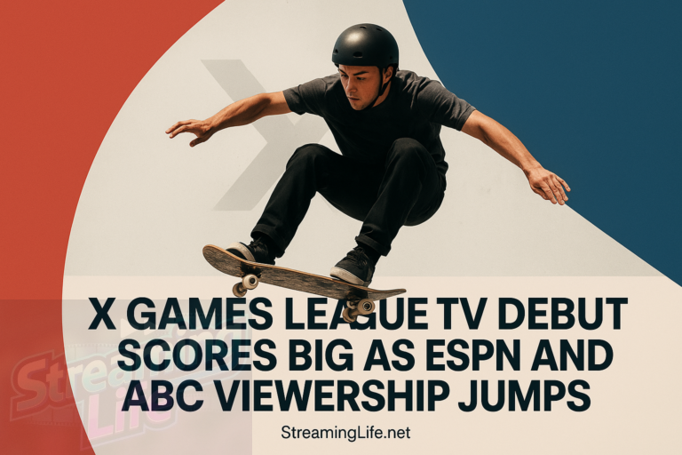 X Games League TV Debut Scores Big as ESPN and ABC Viewership Jumps