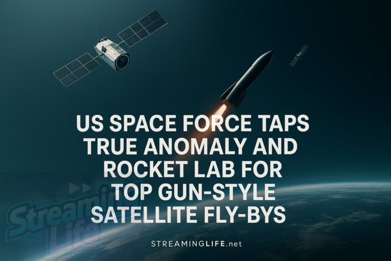 US Space Force Taps True Anomaly and Rocket Lab for Top Gun-Style Satellite Fly-Bys