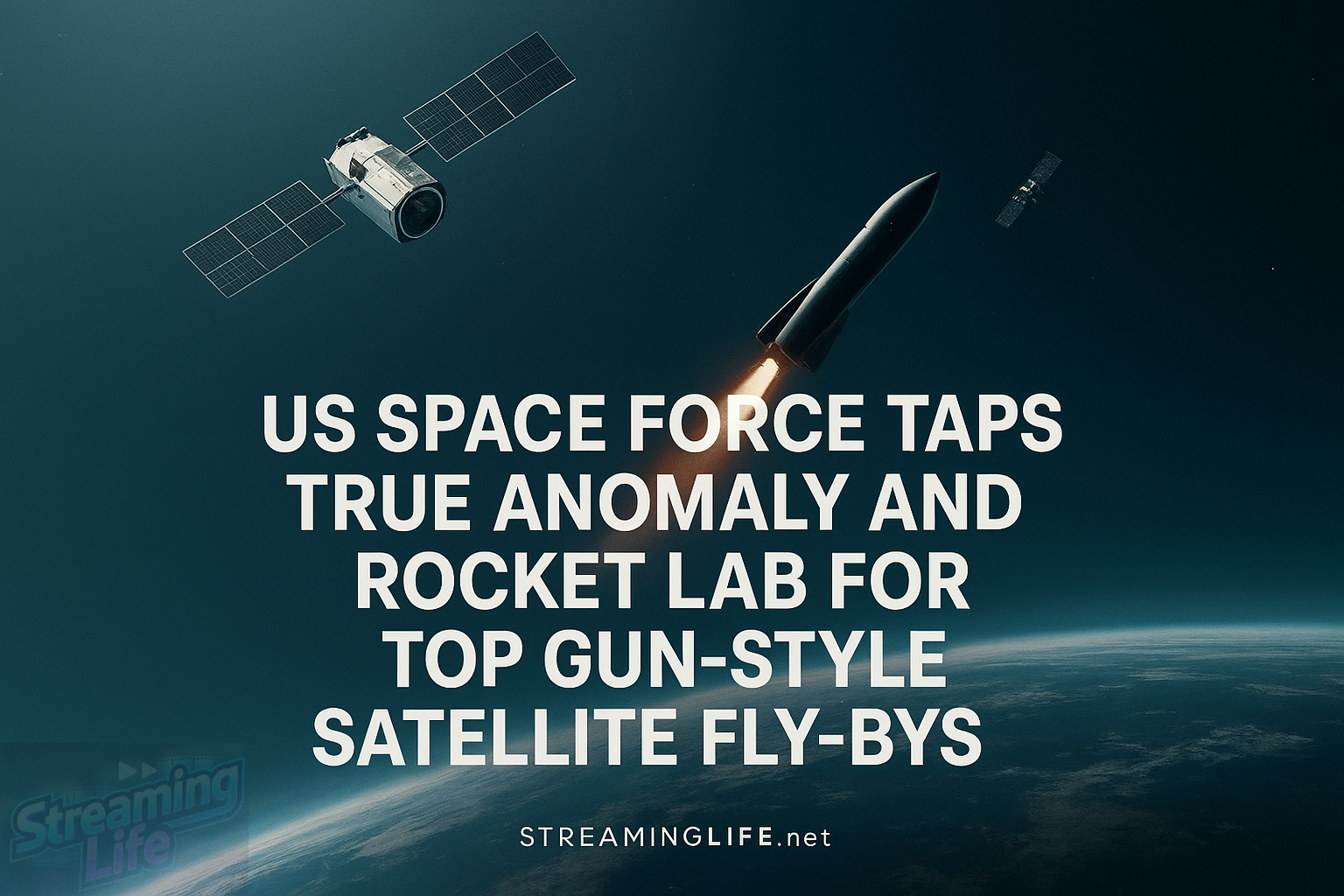 US Space Force Taps True Anomaly and Rocket Lab for Top Gun-Style Satellite Fly-Bys
