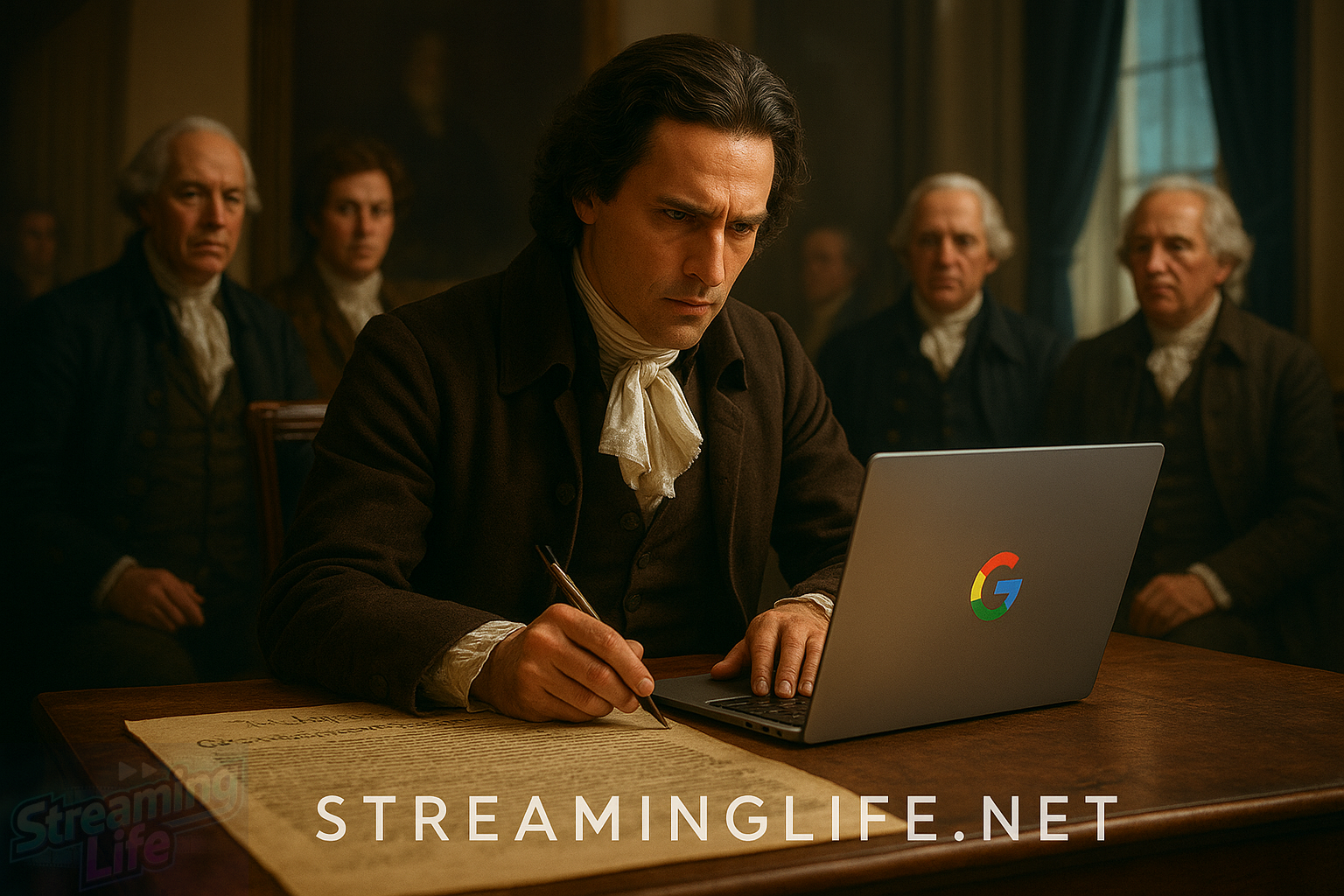 Google AI Commercial Reimagines the Declaration of Independence With Workspace
