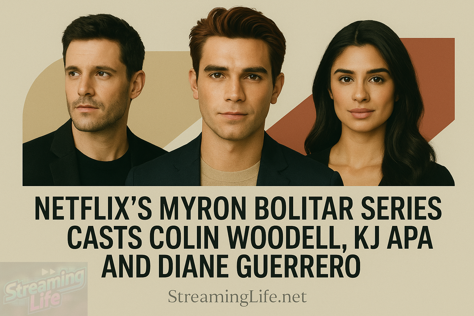 Netflix’s Myron Bolitar Series Casts Colin Woodell, KJ Apa and Diane Guerrero