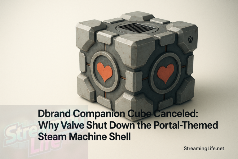 Dbrand Companion Cube Canceled: Why Valve Shut Down the Portal-Themed Steam Machine Shell