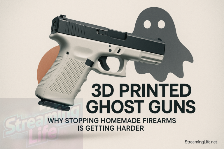 3D Printed Ghost Guns: Why Stopping Homemade Firearms Is Getting Harder