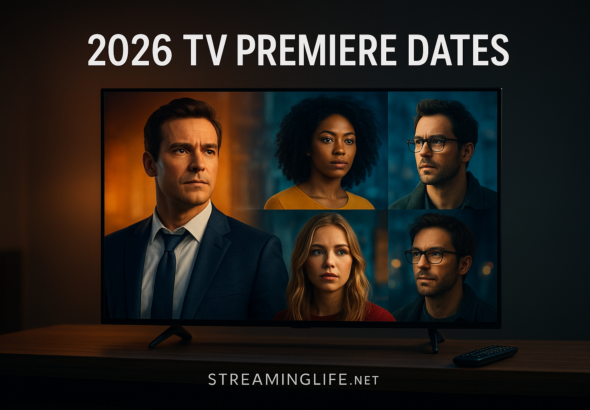 2026 TV Premiere Dates: New and Returning Shows Coming to Streaming, Broadcast and Cable