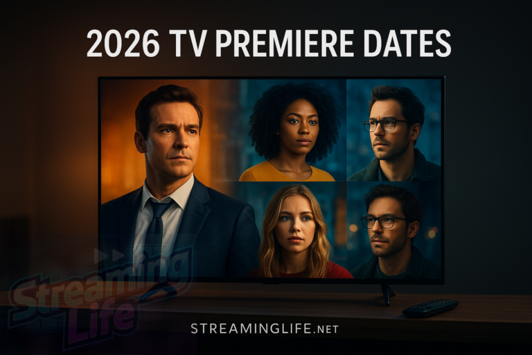 2026 TV Premiere Dates: New and Returning Shows Coming to Streaming, Broadcast and Cable