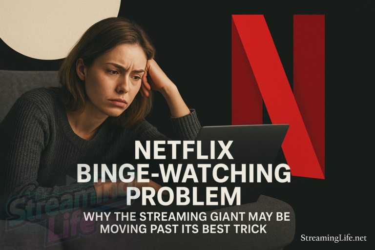 Netflix Binge-Watching Problem: Why the Streaming Giant May Be Moving Past Its Best Trick