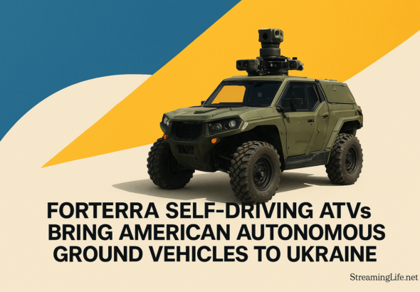 Forterra Self-Driving ATVs Bring American Autonomous Ground Vehicles to Ukraine