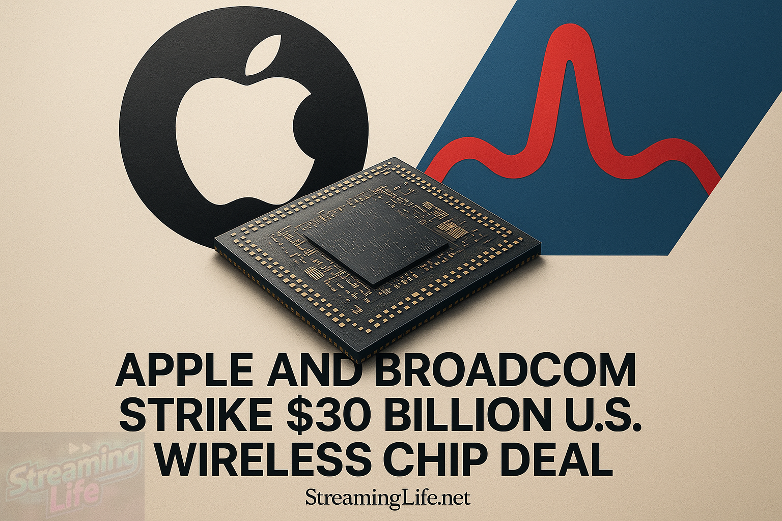 Apple and Broadcom Strike $30 Billion U.S. Wireless Chip Deal