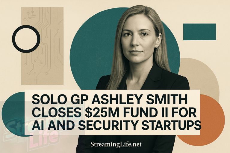 Solo GP Ashley Smith Closes $25M Fund II for AI and Security Startups