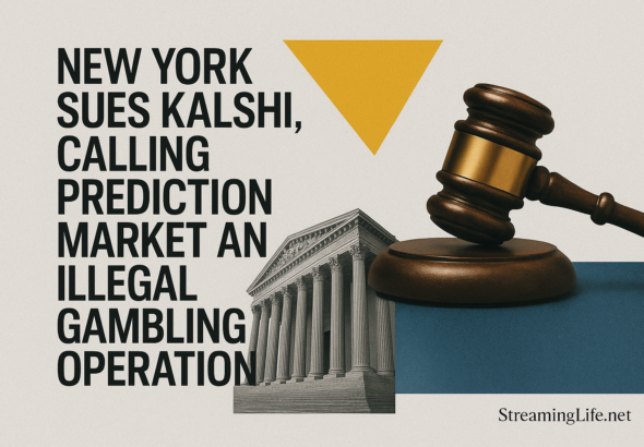 New York Sues Kalshi, Calling Prediction Market an Illegal Gambling Operation