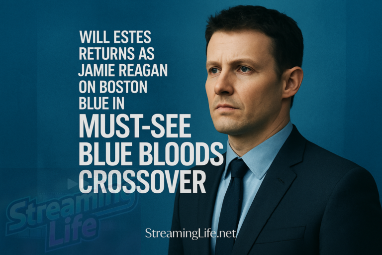 Will Estes Returns as Jamie Reagan on Boston Blue in Must-See Blue Bloods Crossover