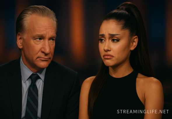 Bill Maher’s Ariana Grande Weight Jokes Draw Groans on Real Time