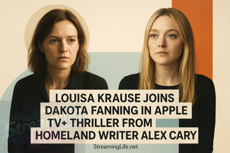 Louisa Krause Joins Dakota Fanning in Apple TV+ Thriller From Homeland Writer Alex Cary