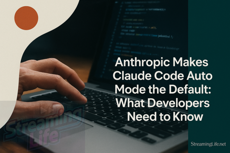 Anthropic Makes Claude Code Auto Mode the Default: What Developers Need to Know