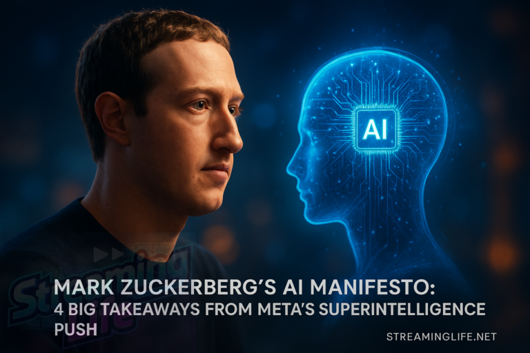 Mark Zuckerberg’s AI Manifesto: 4 Big Takeaways From Meta’s Superintelligence Push