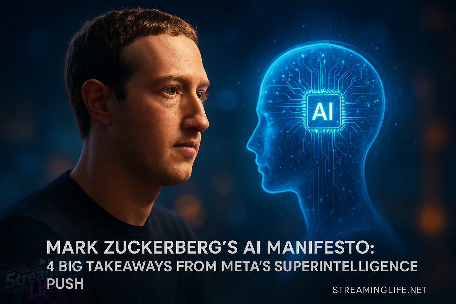 Mark Zuckerberg’s AI Manifesto: 4 Big Takeaways From Meta’s Superintelligence Push