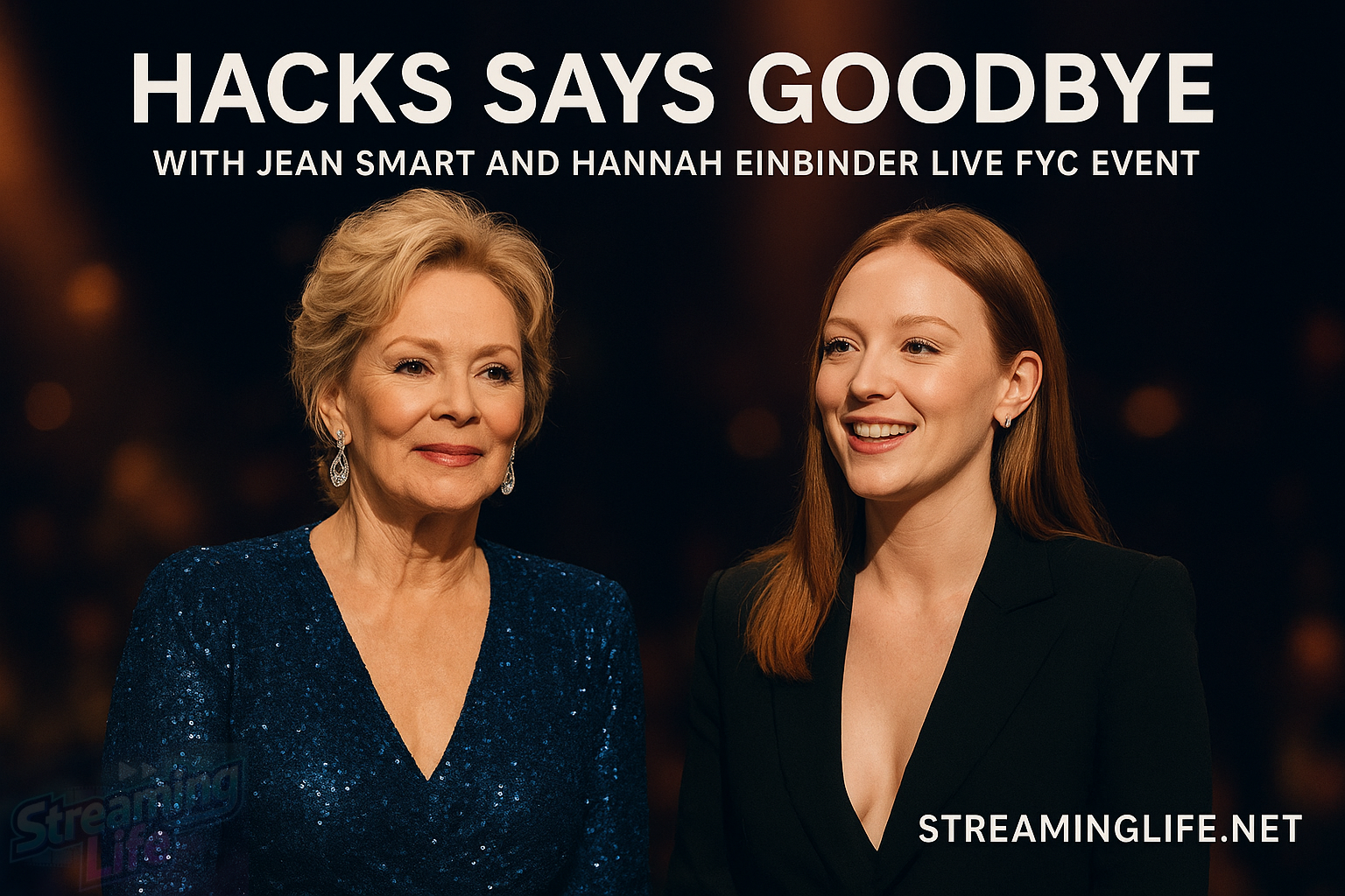 Hacks Says Goodbye With Jean Smart and Hannah Einbinder Live FYC Event