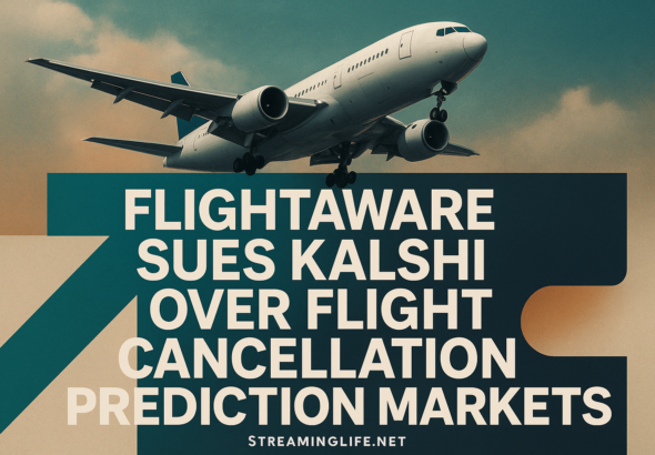 FlightAware Sues Kalshi Over Flight Cancellation Prediction Markets