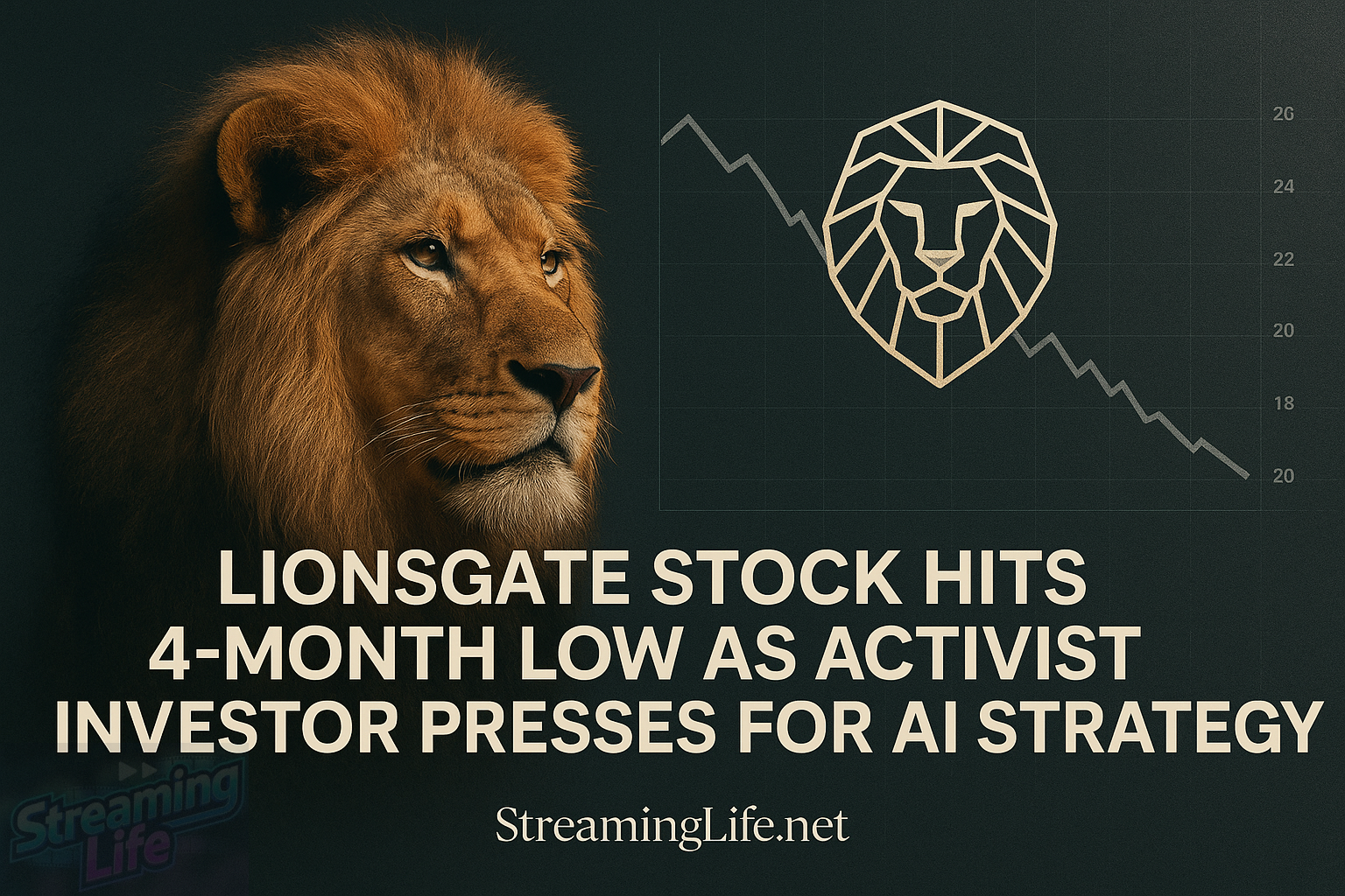 Lionsgate Stock Hits 4-Month Low as Activist Investor Presses for AI Strategy