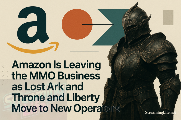 Amazon Is Leaving the MMO Business as Lost Ark and Throne and Liberty Move to New Operators