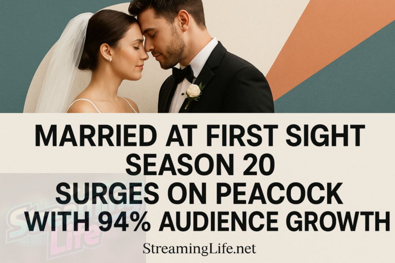 Married at First Sight Season 20 Surges on Peacock With 94% Audience Growth