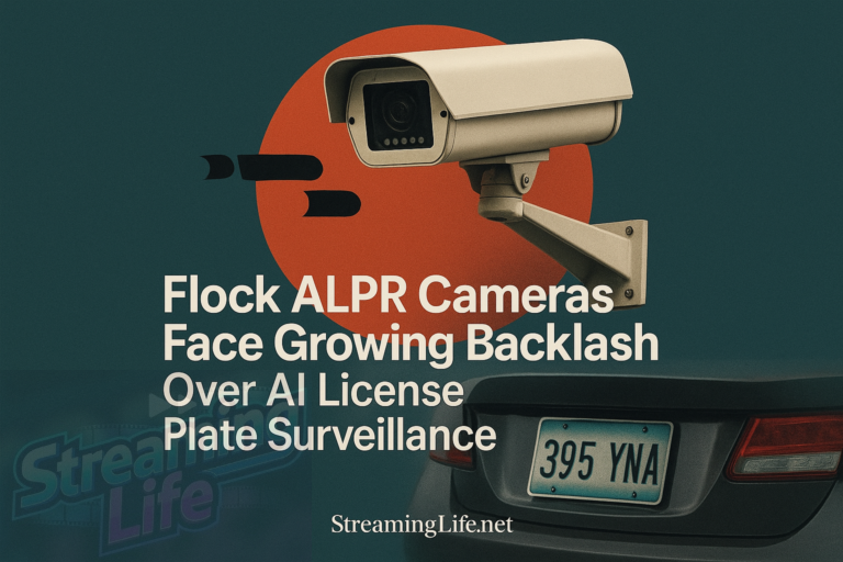 Flock ALPR Cameras Face Growing Backlash Over AI License Plate Surveillance