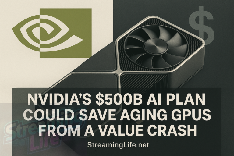 Nvidia’s $500B AI Plan Could Save Aging GPUs From a Value Crash