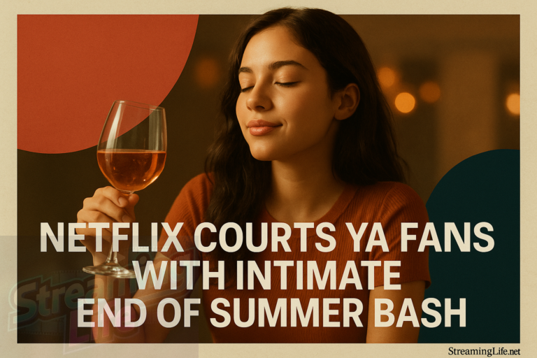 Netflix Courts YA Fans With Intimate End of Summer Bash
