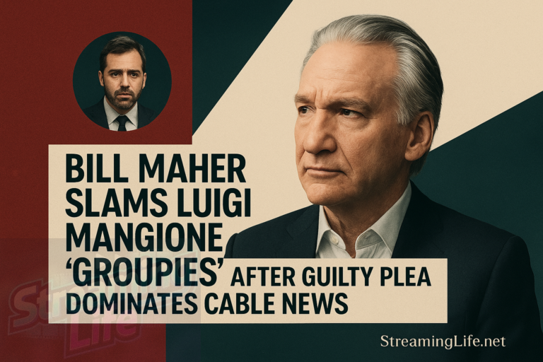 Bill Maher Slams Luigi Mangione “Groupies” After Guilty Plea Dominates Cable News