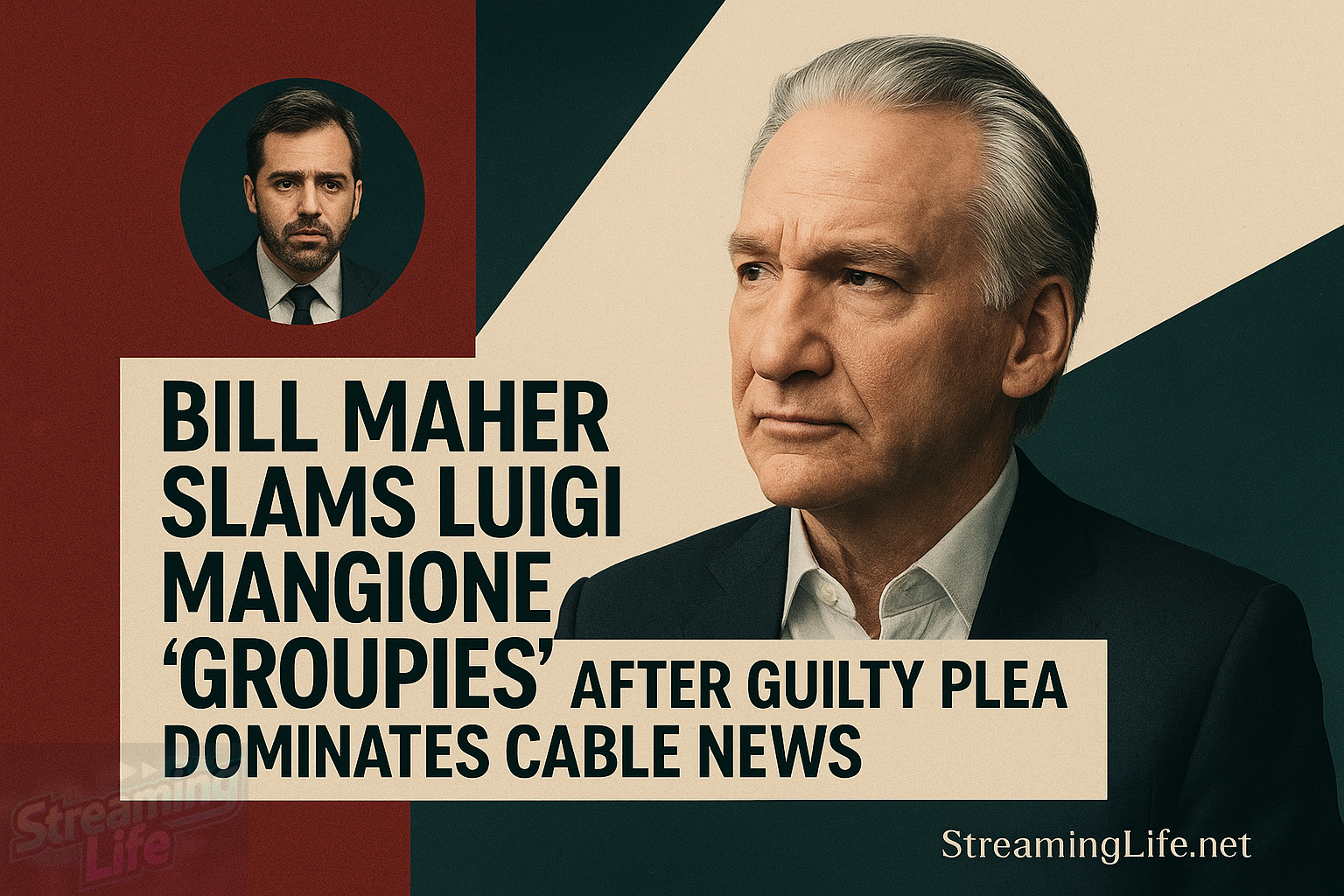 Bill Maher Slams Luigi Mangione “Groupies” After Guilty Plea Dominates Cable News