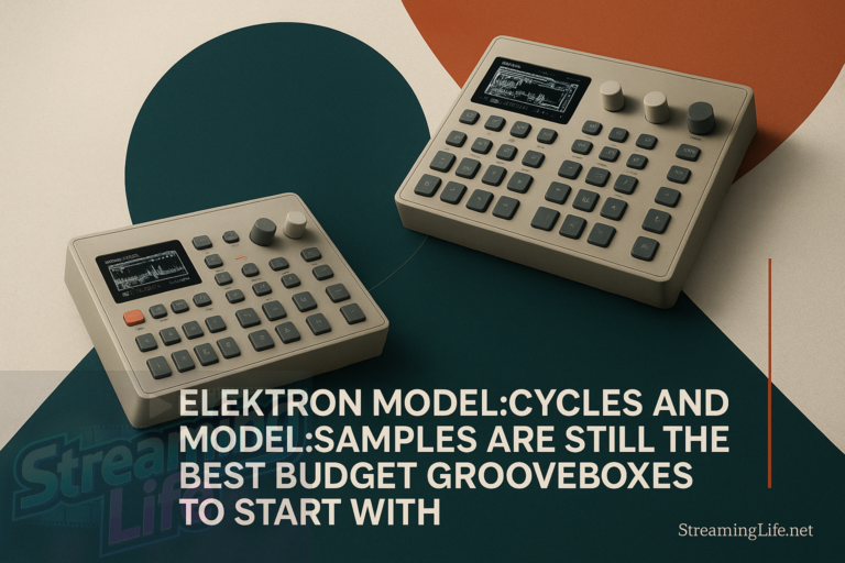 Elektron Model:Cycles and Model:Samples Are Still the Best Budget Grooveboxes to Start With