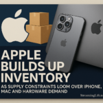 Apple Builds Up Inventory as Supply Constraints Loom Over iPhone, Mac and Hardware Demand