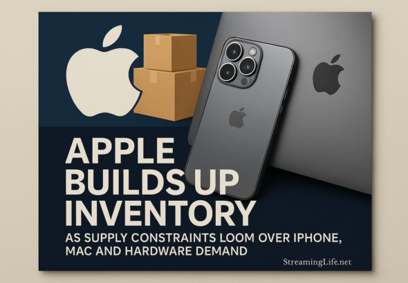Apple Builds Up Inventory as Supply Constraints Loom Over iPhone, Mac and Hardware Demand