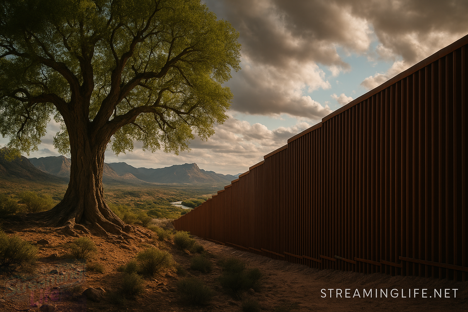 Trump Border Wall Construction Threatens Ancient Arizona Cottonwood and Big Bend Landscape