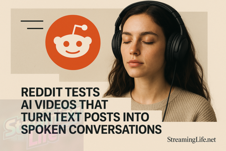 Reddit Tests AI Videos That Turn Text Posts Into Spoken Conversations