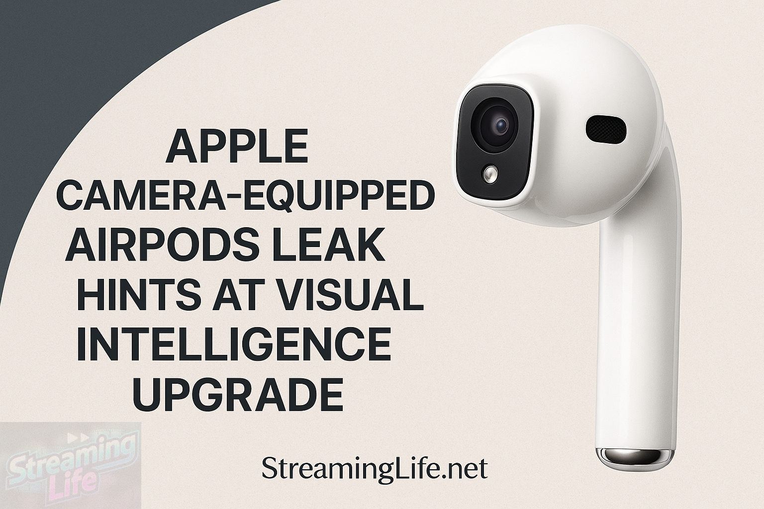 Apple Camera-Equipped AirPods Leak Hints at Visual Intelligence Upgrade