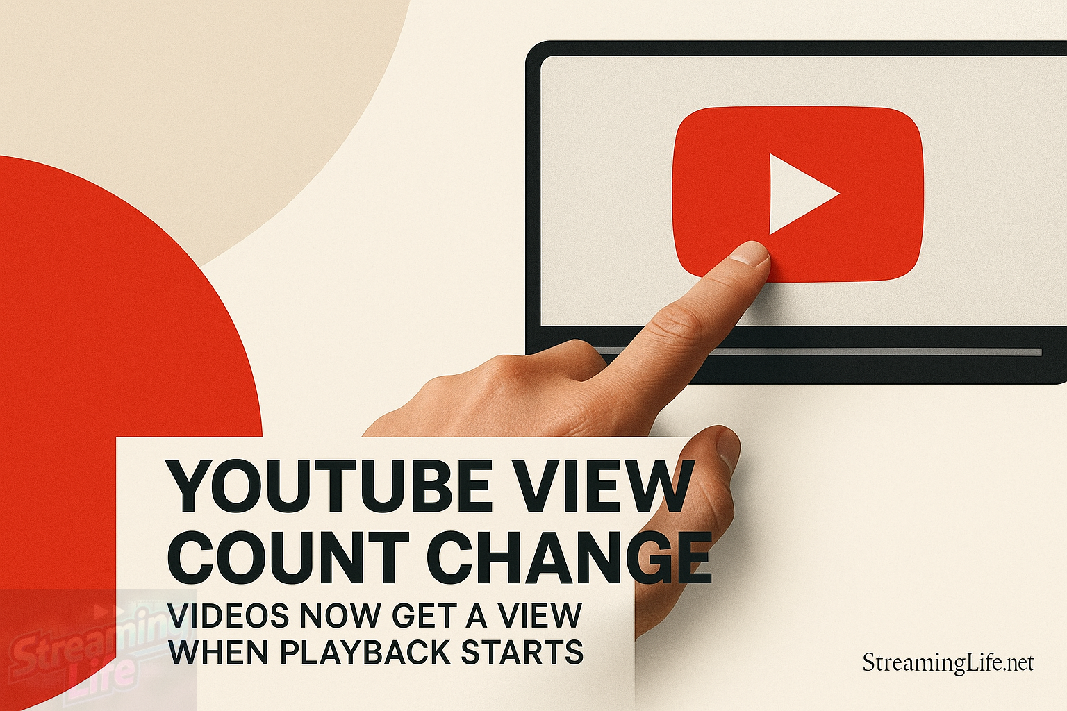 YouTube View Count Change: Videos Now Get a View When Playback Starts