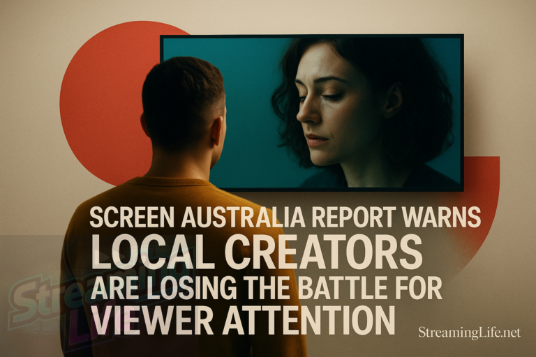 Screen Australia Report Warns Local Creators Are Losing the Battle for Viewer Attention