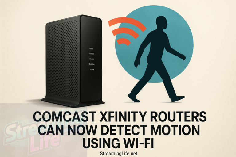 Comcast Xfinity Routers Can Now Detect Motion Using Wi-Fi
