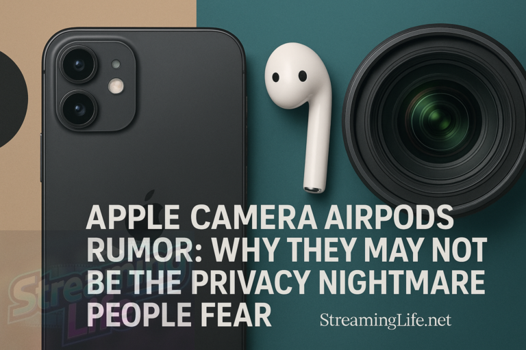 Apple Camera AirPods Rumor: Why They May Not Be the Privacy Nightmare People Fear