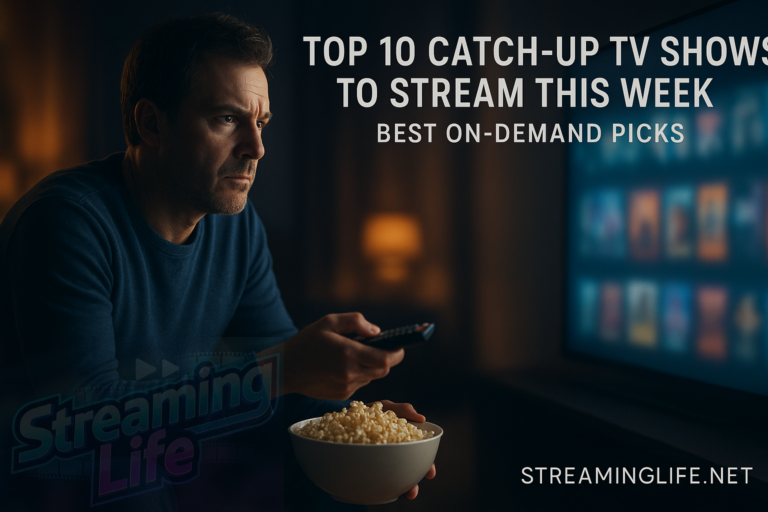 Top 10 Catch-Up TV Shows to Stream This Week: Best On-Demand Picks