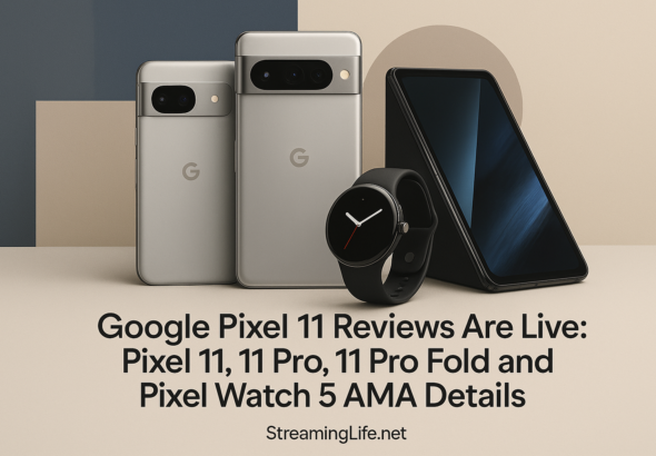 Google Pixel 11 Reviews Are Live: Pixel 11, 11 Pro, 11 Pro Fold and Pixel Watch 5 AMA Details