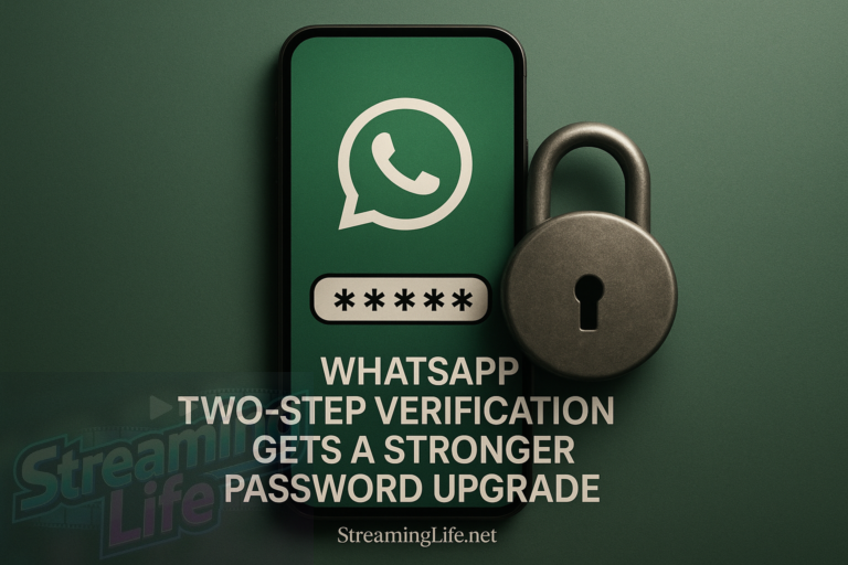 WhatsApp Two-Step Verification Gets a Stronger Password Upgrade