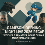 Gamescom Opening Night Live 2026 Recap: Witcher 3 Remaster, Gears of War, Mega Man and More