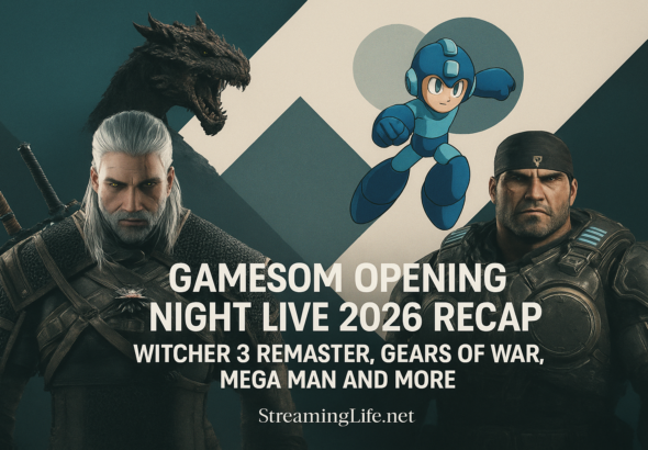 Gamescom Opening Night Live 2026 Recap: Witcher 3 Remaster, Gears of War, Mega Man and More