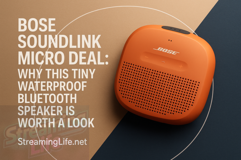 Bose SoundLink Micro Deal: Why This Tiny Waterproof Bluetooth Speaker Is Worth a Look