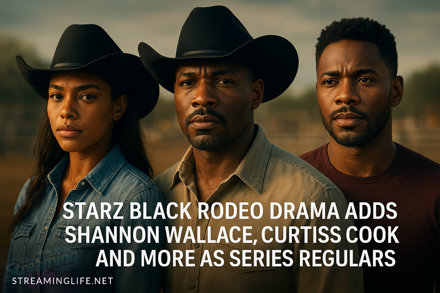 Starz Black Rodeo Drama Adds Shannon Wallace, Curtiss Cook and More as Series Regulars