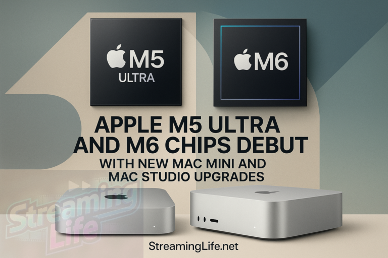 Apple M5 Ultra and M6 Chips Debut With New Mac Mini and Mac Studio Upgrades
