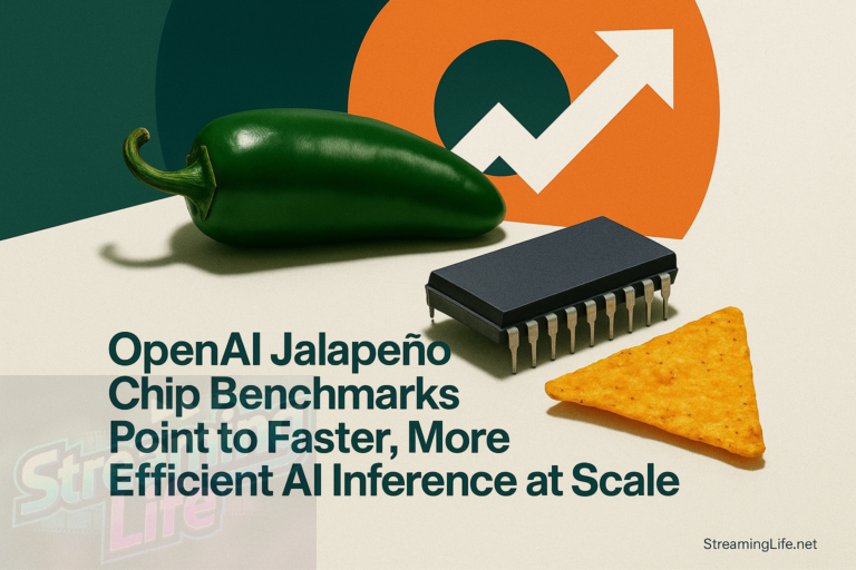 OpenAI Jalapeño Chip Benchmarks Point to Faster, More Efficient AI Inference at Scale