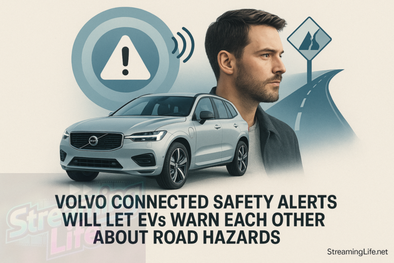 Volvo Connected Safety Alerts Will Let EVs Warn Each Other About Road Hazards